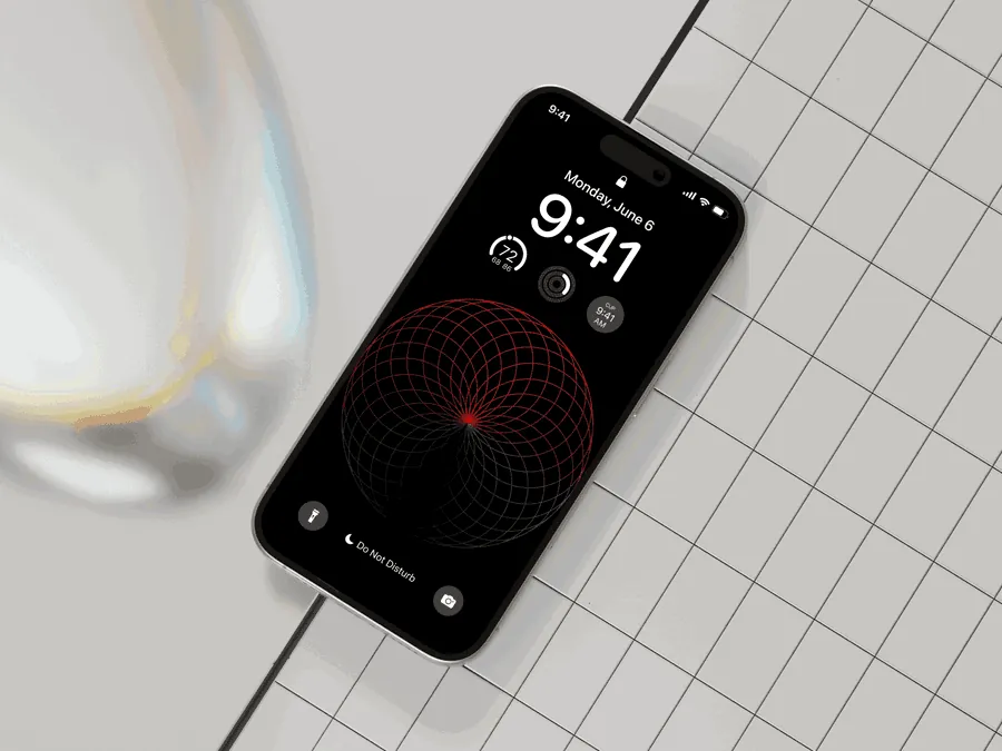 iPhone 15 Pro mockup