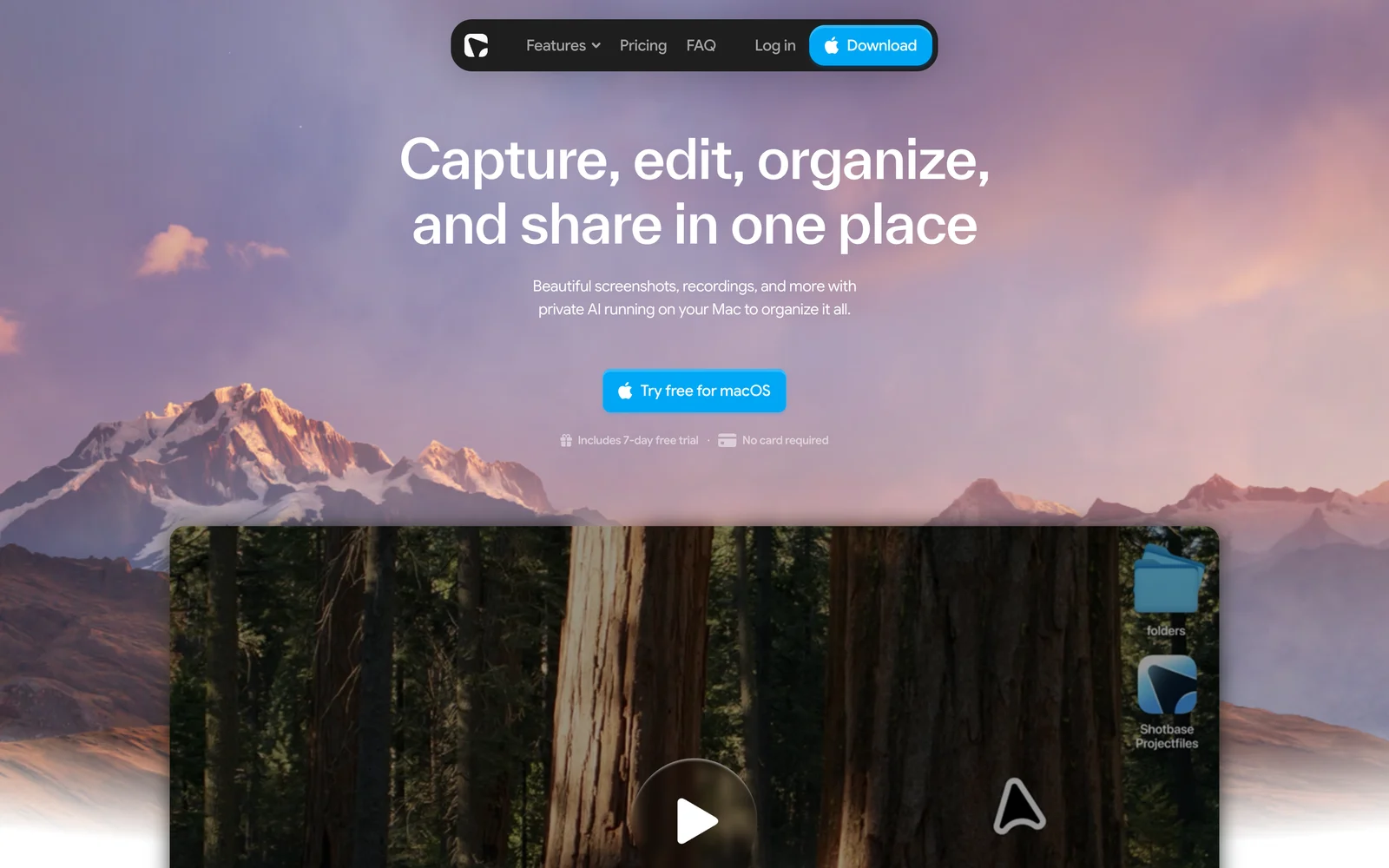 Shotbase website